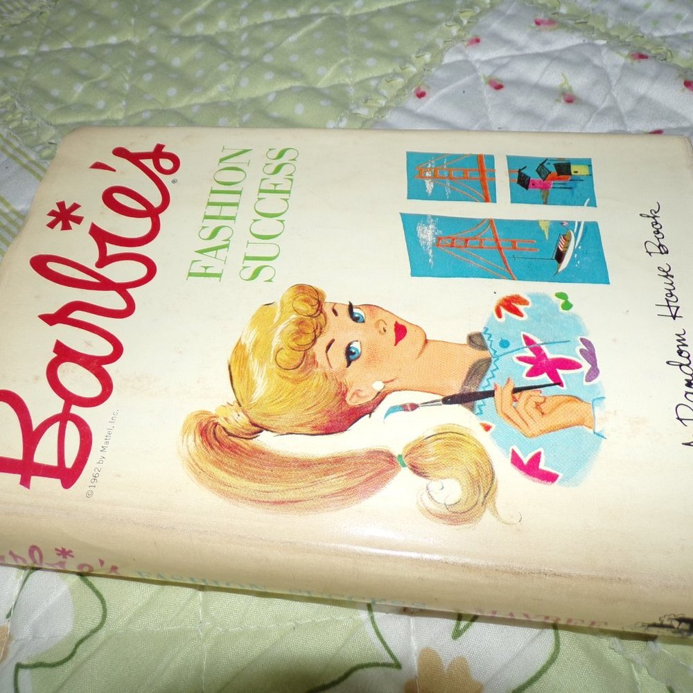 Vintage 1962 Hardback Barbies Fashion Success Book - Picture 3 of 10
